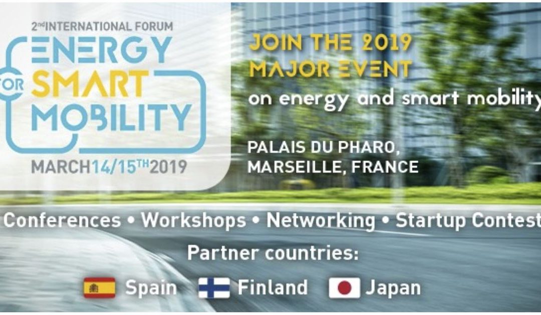 Energy for Smart Cities Forum | March 14 – 15, 2019 | Marseille, France
